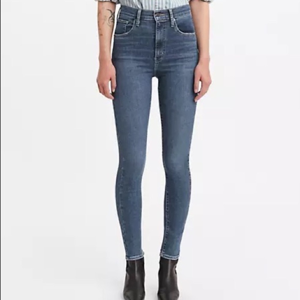 Levi’s Premium Mile High Super Skinny Jeans - 24